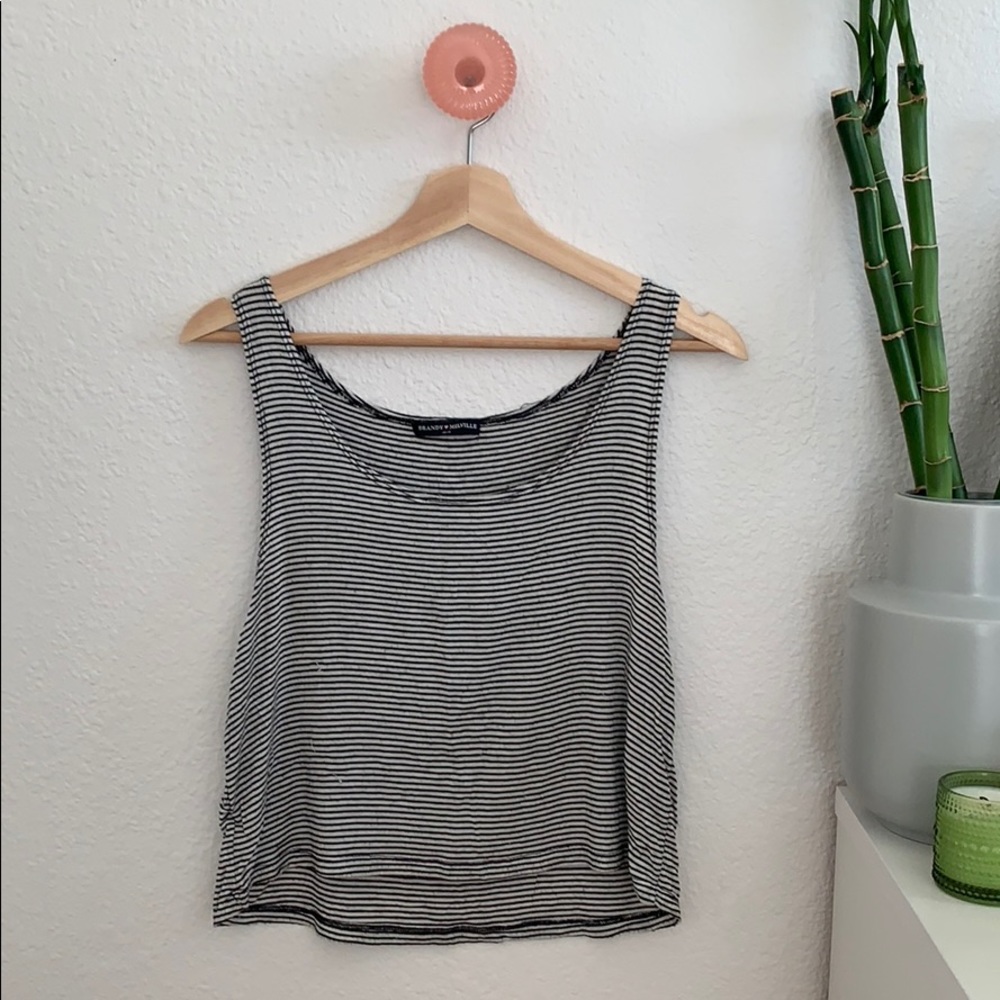 brandy melville stripped tank